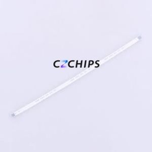 JS10A-04P-200-4-8 FFC Cable (Flexible Flat Cable) P=1mm Connector 4P 1mm 0.3mm Non-Inverting - Product Image 1