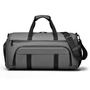 Bolsa Oxford de entrenamiento deportivo para hombre de gran capacidad, separación en seco y húmedo, mochila portátil para equipaje de hombro para viajes, seco y húmedo - Product Image 1