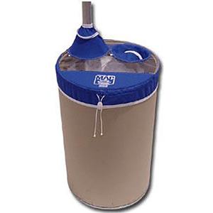 Cubierta de Tambor de 1 Puerto con Presión Negativa para Tambores de Fibra o Acero de 24 Pulgadas |   Sellado Seguro y Conexión Fácil, CH - Product Image 2