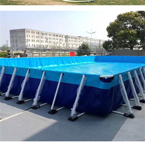 <span class=keywords><strong>Liner</strong></span> de <span class=keywords><strong>piscine</strong></span> rectangulaire <span class=keywords><strong>en</strong></span> PVC pliable pour une utilisation familiale, <span class=keywords><strong>piscine</strong></span> extérieure - Product Image 4