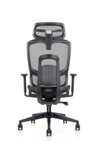 कार्यालय के वातावरण के लिए समायोज्य हेडरेस्ट आधुनिक डिजाइन रोटरी मेष कार्यालय फर्नीचर के साथ अनुकूलित एर्गोनोमिक लिफ्ट कुर्सी - Product Image 5