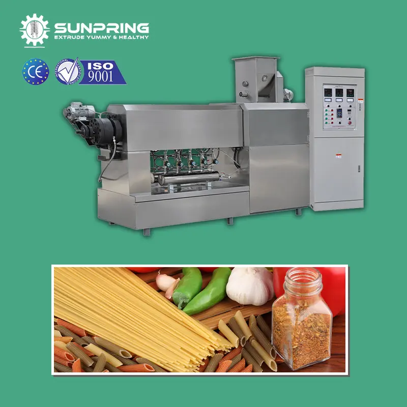 Best-sellingmaquina de elaborar macarronessemi automatic pasta and nodles production lineextruder pasta machine