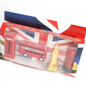 Sacapuntas con Diseño de Autobús Rojo Británico Icónico, en Forma Irregular, Chapado en Oro GC, con Diseño de Cabina Telefónica y Buzón, para Regalos Empresariales y del Hogar - Product Image 2
