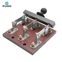Interrupteur-couteau en cuivre PUGO 600V AC 50Hz 3 pôles pour usage industriel