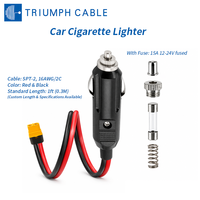 Câble adaptateur allume-cigare 12V-36V pour voiture, prise mâle XT60, faisceau de câbles femelle allume-cigare