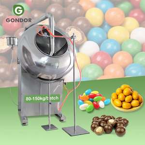 เครื่องเคลือบเมล็ดพืชแบบแท็บเล็ตความเร็วสูง Byc-800 สำหรับเคลือบช็อกโกแลต อัลมอนด์ และน้ำตาล ราคา - Product Image 1