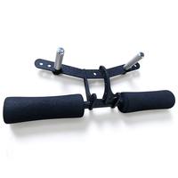 Câble de musculation Bt Bar avec rembourrage en mousse et bouton de réglage, accessoire de fitness multi-angles pour l'entraînement des biceps et des triceps
