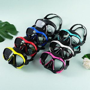 Set de Máscara de Buceo Asy, Talla Única, Silicona Líquida, Cristal Templado, Máscara de Snorkel para Adultos, Artículos Esenciales para Buceo al Aire Libre - Product Image 1