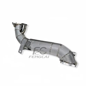 Sonicdiy SS304 Downpipe de course pour <span class=keywords><strong>Alfa</strong></span> <span class=keywords><strong>Romeo</strong></span> <span class=keywords><strong>Giulia</strong></span> 2.0T <span class=keywords><strong>2017</strong></span>-2024, tuyau d'échappement haute performance à haut débit, <span class=keywords><strong>prix</strong></span> de gros - Product Image 3
