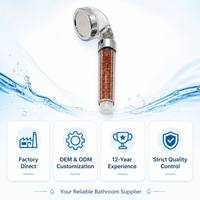 Pommeau de douche intelligent, en plastique, minéral, spa principal
