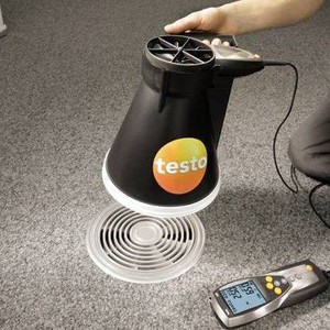 เครื่องวัดคุณภาพอากาศภายในอาคาร Testo 435-4 วัดอุณหภูมิ ความเร็วลม และความดันแตกต่าง ผลิตในเยอรมนี - Product Image 1