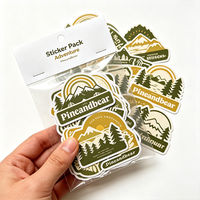 Impresión de Tarjetas de Visita con Logotipo Personalizado, Adhesivos de Vinilo Resistentes al Agua, Adhesivos Troquelados para Publicidad, Paquetes de Adhesivos Personalizados para Promoción Empresarial
