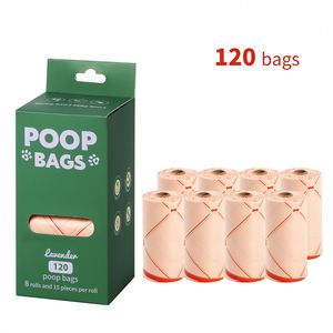 New Large Thick Pink Eco Friendly <b>Compostable</b> Corn Starch Pop Biodegradable Poo Waste Garbage Bags Pet Dog Poop Bag - Product Image 6