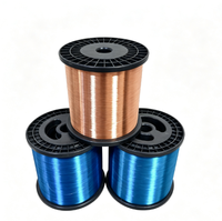 Fil de bobinage en aluminium émaillé pour générateur, grade 2, classe thermique 130 à 200 degrés, résistance à la surcharge, fil de bobinage en aluminium massif