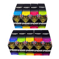 Boîtes en papier Muhe M imprimées sur mesure, emballage tout-en-un pour cartouches 1ml, 1g, 2g, boîte d'emballage pour stylo jetable 2ml, prix de gros