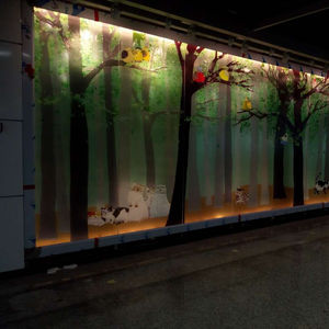 Décoration d'intérieur en verre fusionné <span class=keywords><strong>Art</strong></span> Déco, verre fusionné, <span class=keywords><strong>vitrail</strong></span> - Product Image 4