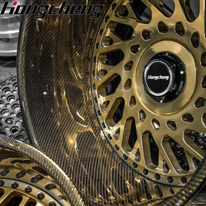 Jantes personnalisé<span class=keywords><strong>es</strong></span> deux pièces trois pièces 18 "or 5x114.3 5x120 5x112 en fibre de carbone forgé<span class=keywords><strong>es</strong></span> pour voiture de luxe LEXUS <span class=keywords><strong>ES</strong></span> 16 BMW Porsche - Product Image 5