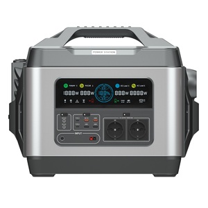 Station d'alimentation portable 3000W avec panneaux solaires, générateur solaire MPPT, batterie externe - Product Image 2