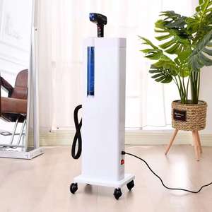 Vaporisateur capillaire professionnel Nano 3-en-1 à anions, machine de teinture de qualité commerciale avec base mobile pour salon de coiffure et barbier - Product Image 6