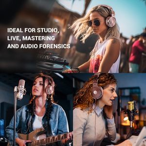 Auriculares Inalámbricos Oneodio Fusion A70, Batería de 650 mAh, Diseño Estéreo para DJ, Interfaz Tipo C V5.2, Monitores para Teléfono - Product Image 2