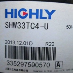 Pièce de compresseur Hitachi-Haili Shw33tc4-U pour équipement de réfrigération, climatisation, refroidissement et chauffage - Product Image 1