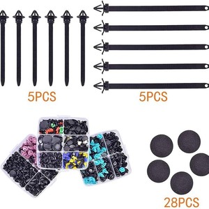Automotive Mounting <b>Clips</b> Plastic Fastener Kit 723 Pcs 23 Sizes For <b>Car</b> Repair Replacement - Product Image 3