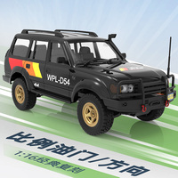 Nouveau modèle 2026 WPL 1/16 Style LC80 4x4 RC Rock Crawler Land Cruiser 80 Voiture de drift SUV 2.4Ghz avec lumières LED et différentiel avant