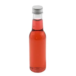 מכירה חמה בקבוקי יין מותאמים אישית 150 מ""ל פירות אנזים יין משקאות שקופים שמפניה בקבוק פלסטיק