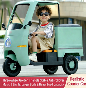 Bicicletas Eléctricas para Niños, Triciclos, Motocicletas Recargables con Techo, Pueden Transportar Personas, Coches <span class=keywords><strong>de</strong></span> Juguete para Niños y Niñas, Juguetes para Niños - Product Image 4