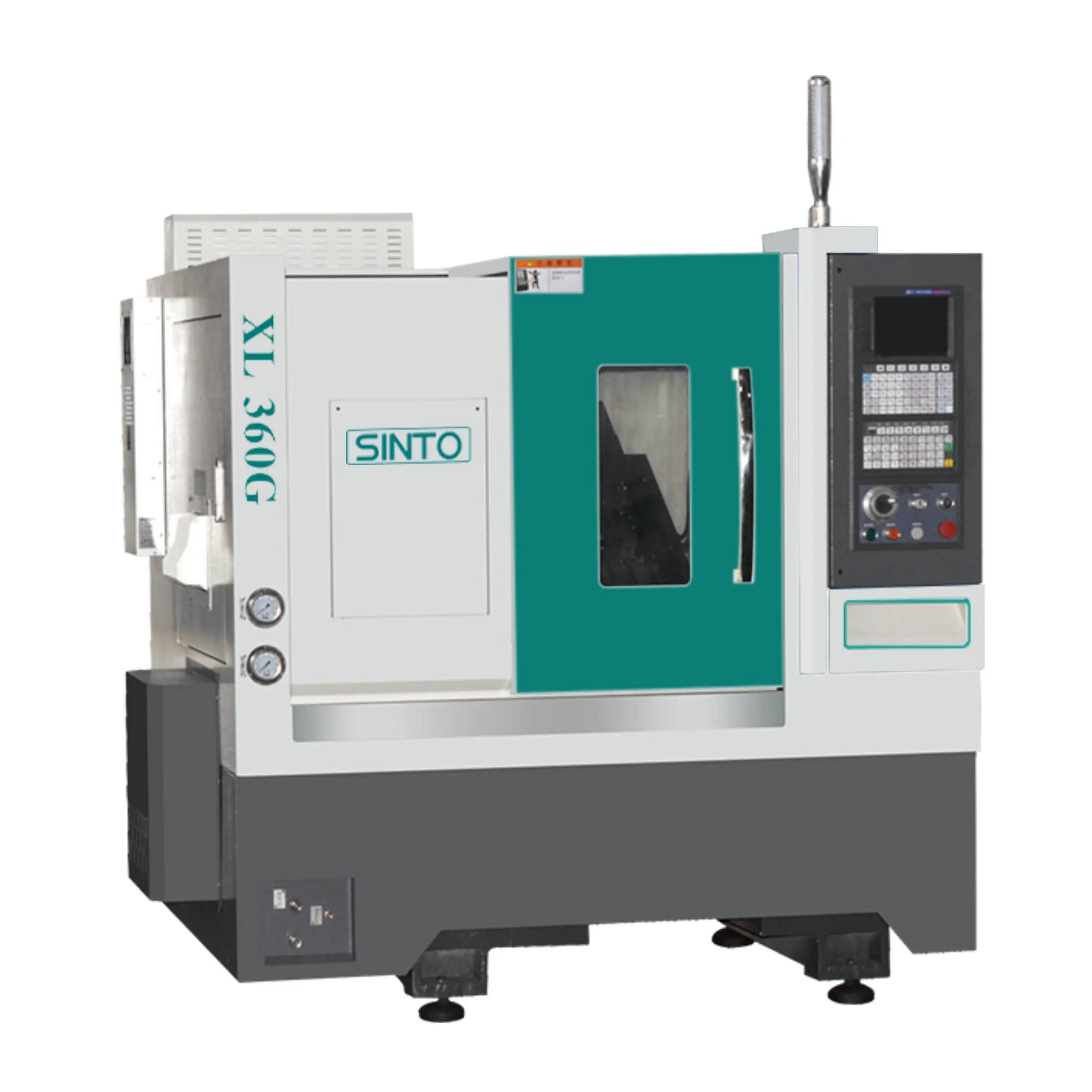 SINTO XL360G High Standard CNC Lathe with Fixed Tool and Gang-type Structure