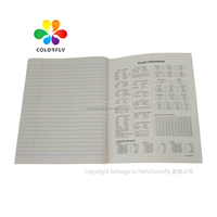 Fournitures scolaires marbre chinois de haute qualité 80 feuilles collège ligné couverture rigide Cahier de composition