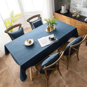 Minimalist Top Fashion Polyester Rectangle <b>Tablecloth</b> for Coffee Table Clothes - Product Image 5