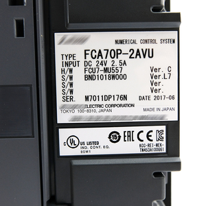 คอนโทรลเลอร์ M70 รุ่น Fca70p-2av ยูนิต M70 M70V ซีรีส์ ระบบโฮสต์ มีสินค้าในสต็อก HMI Fca70p2av - Product Image 2