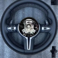 Volant en cuir pour BMW E87 E83 E90 E91 E92 E84 X1 E84 X5 X6 E70 E71 M3 M5 F20 F22 F23 F30 F33 F34 E46 E60 E36 E39 E30