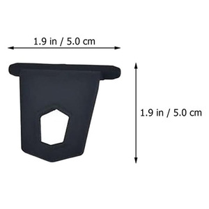 RV Hooks Nylon Rectangle <b>Side</b> Mounted Durable Waterproof Outdoor Accessories for Motorhome <b>Awning</b> Rooftop Use - Product Image 2