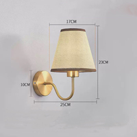 Lámpara de pared LED recargable de estilo Vintage para sala de estar, candelabro inalámbrico con batería, pantalla de tela para interiores, lámpara de pared Oplaadbare