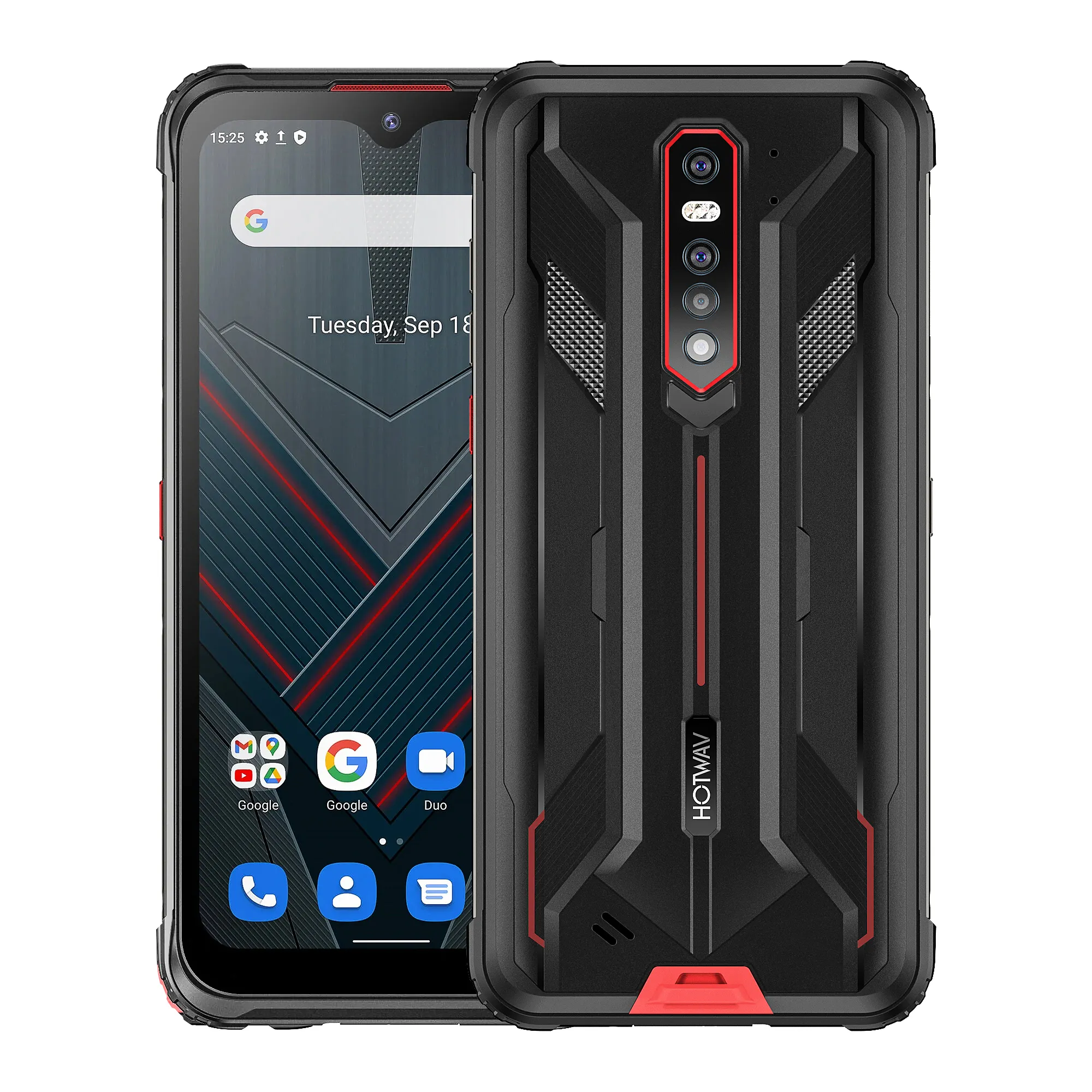 Hotwav smartphone cyber 7 5g, versão global, robusto, ip68 8 + 128gb, nfc, câmera tripla de 48mp, 8280mah, 5g, chamada telefônica