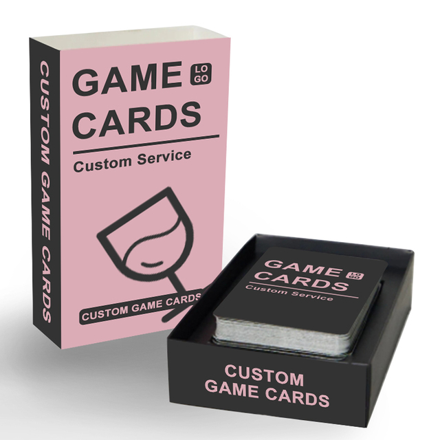 Custom Personalized Logo Adults Funny Game Play Drinking Memory Party Love Couple Card Game Sets Double Box for Paper Date Night