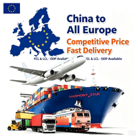 Agent d'expédition fiable Chine vers Europe (Royaume-Uni, France, Italie, Allemagne) – Fret maritime DDP LCL Express Porte-à-Porte