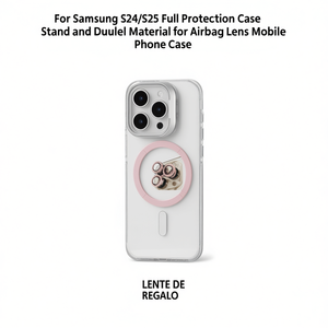 Étui de protection intégrale pour Samsung S24/S25 avec support et double matériau pour objectif Airbag - Product Image 3