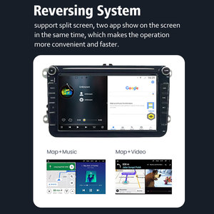 8 inch <span class=keywords><strong>Android</strong></span> 13 Carplay đài phát thanh GPS Bảng điều khiển USB xe máy nghe nhạc Wifi MP3 cho Polo 6R Golf 5/6/GTI GTR Bọ Cánh Cứng mới 128G chia màn hình - Product Image 5