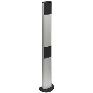 Colonna in Alluminio 105,5 Cm con Fori Multipli per Accessori per Supporto Strutturale - Product Image 1