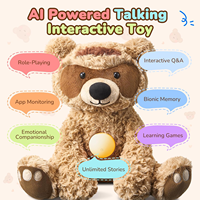 Nouvel Ours en Peluche Interactif Parlant IA 2026 – Jouet Intelligent pour l'Écoute et le Contabillement des Histoires – Fabricant OEM/ODM en Gros