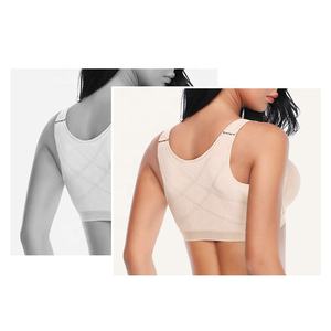 4011 femmes grande taille bande de soutien du sein fermeture avant soutien-gorge correcteur Push up Yoga Sport gilet post chirurgie Posture correcteur soutien-gorge - Product Image 3