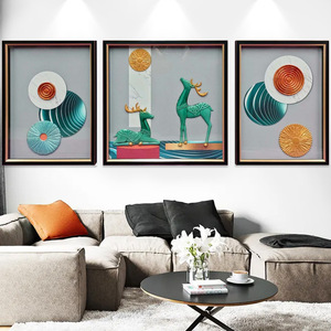 Peacock Wall Decal Plastic Contemporary Design Hanging Home <b>Decoration</b> Irregular Shape HZ0831 - Product Image 4