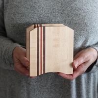 JUNJI Porte-serviettes en bois au design élégant, décoration de table de cantine pour le bureau, la maison et l'hôtel, porte-serviettes en papier