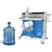 Máquina de impresión de pantalla de seda, 5 galones, botella de agua, incendios