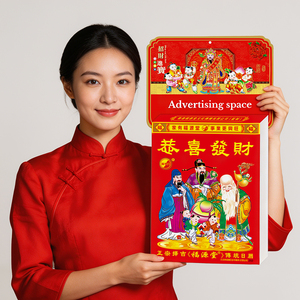 Calendario de Pared Personalizado de <span class=keywords><strong>365</strong></span> Días con Diseño de Vietnam, Impresión de Calendario Lunar Chino Tradicional 2027 - Product Image 3