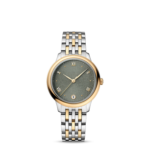 Reloj mecánico de lujo con espejo de cristal de zafiro en forma de arco, correa de acero inoxidable de 34mm, estilo de negocios resistente al agua - Product Image 2