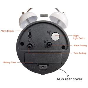 Réveil de bureau numérique créatif et personnalisé en métal, à piles, avec minuteur et sonnerie, design moderne et simple pour étudiants - Vente en gros - Product Image 5